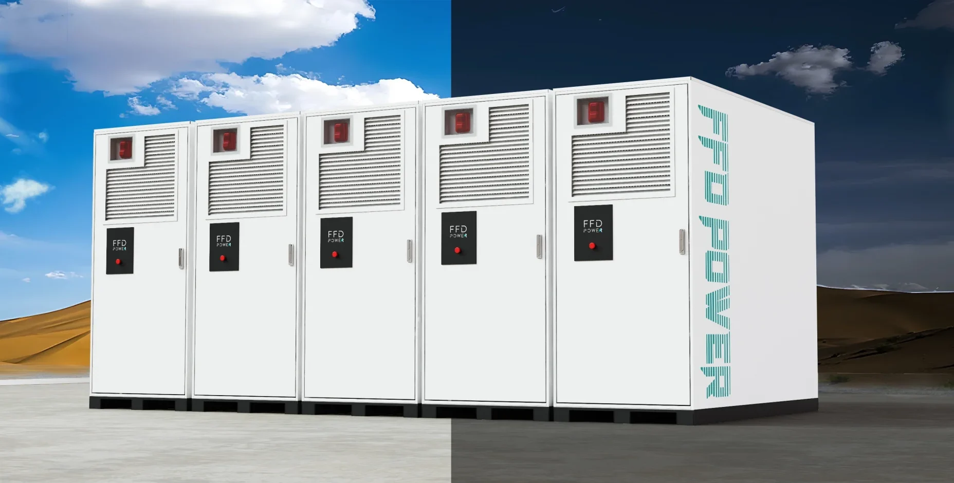 FFDPOWER 800V BESS Galaxy 418L-AIO-2H turnkey battery energy storage system