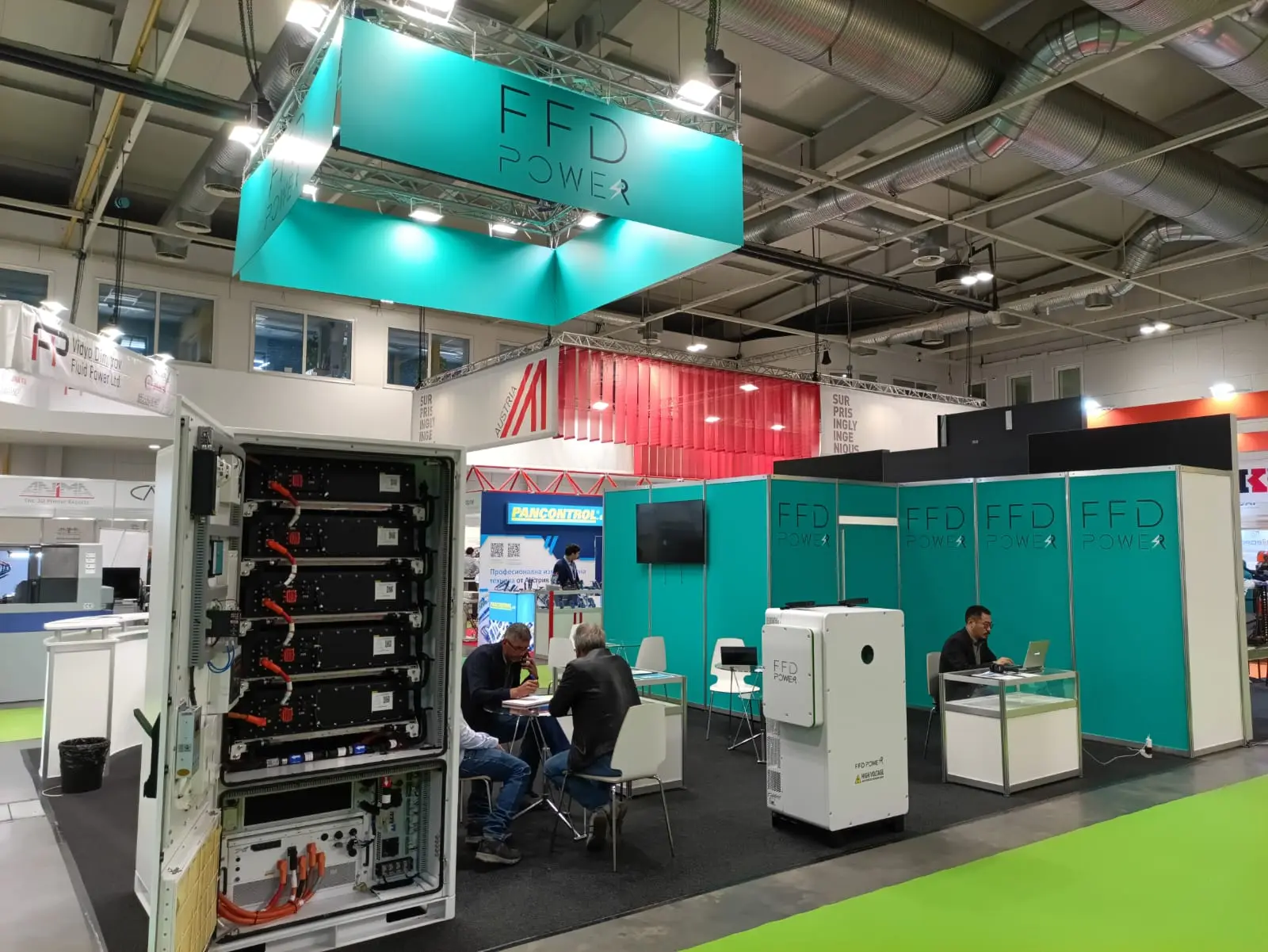 FFD POWER celebrates successful participation at Bulgaria Energy Storage Expo.