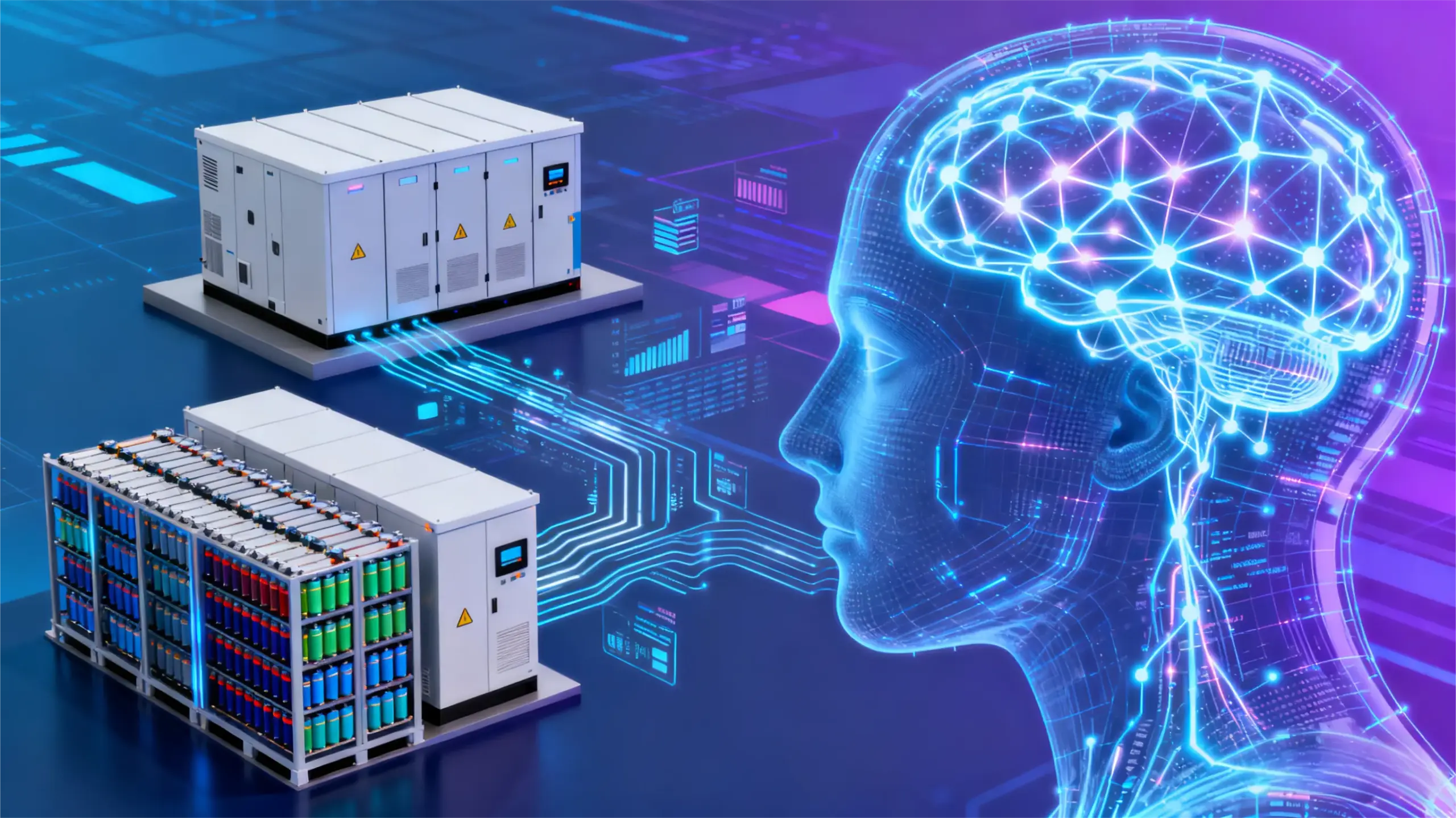 Technical architecture of FFD POWER’s intelligent energy management cloud‑brain system.