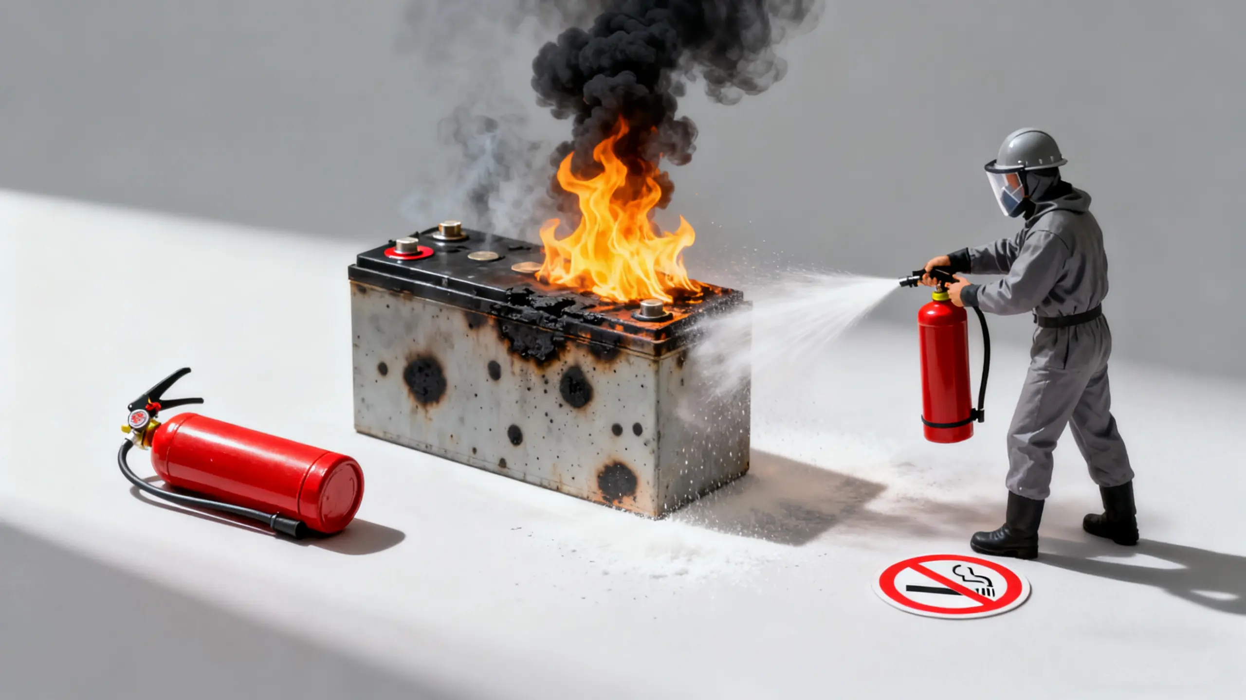 Comparison of fire protection methods for energy storage systems.