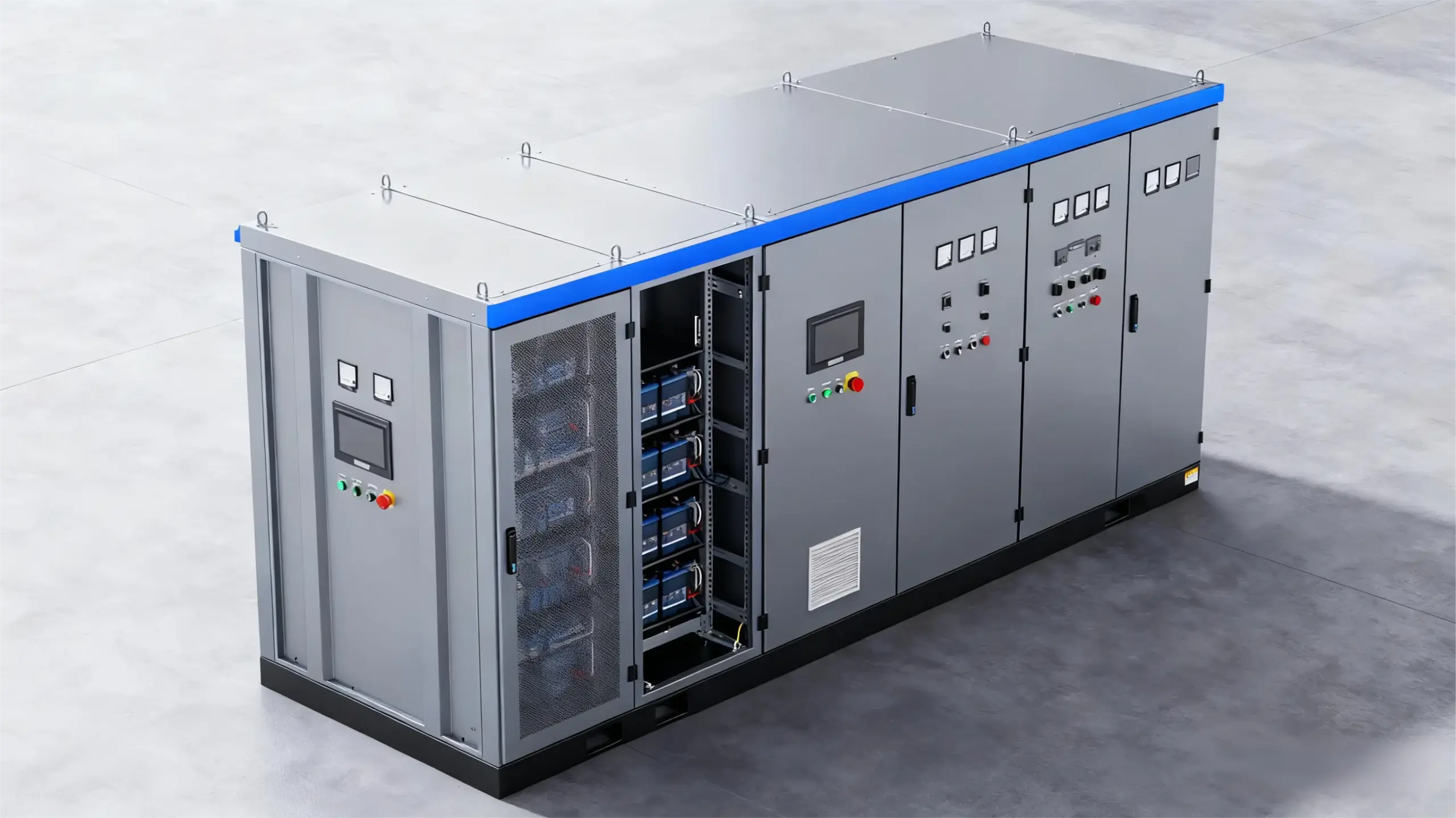 Power quality requirements for grid-connected energy storage systems diagram.