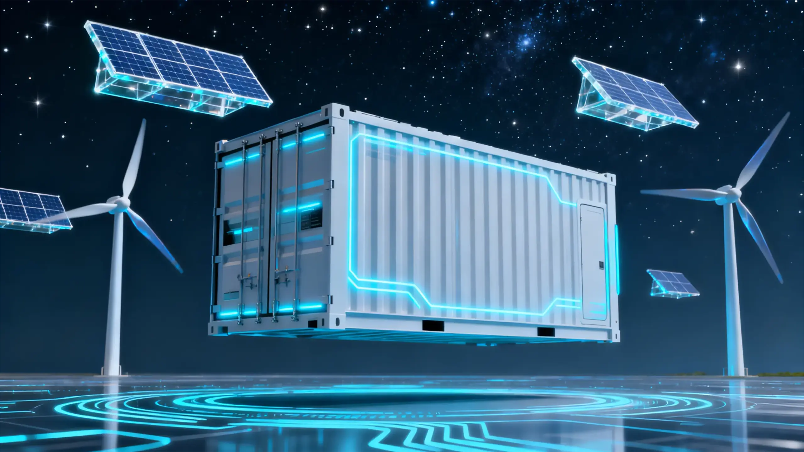 EMS three‑layer architecture with device, control, and cloud platform layers.