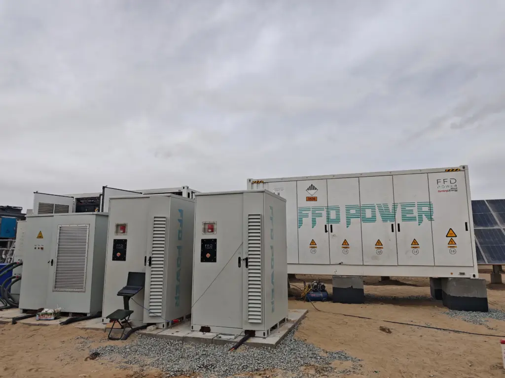 BESS for PV Peak Shaving in China at industrial solar site